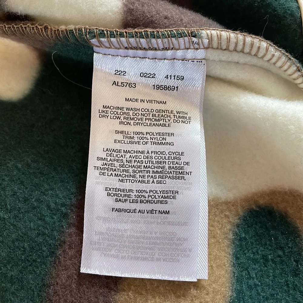 Columbia Women's Benton Springs™ Fleece Shirt Jacket Camo size large - Picture 8 of 8